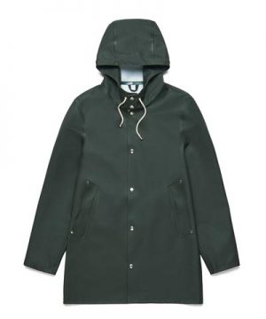 Stutterheim Stockholm Basic Raincoat Green Stutterheim Stockholm Basic Raincoat Green