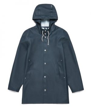 Stutterheim Stockholm Basic Raincoat Navy Stutterheim Stockholm Basic Raincoat Navy