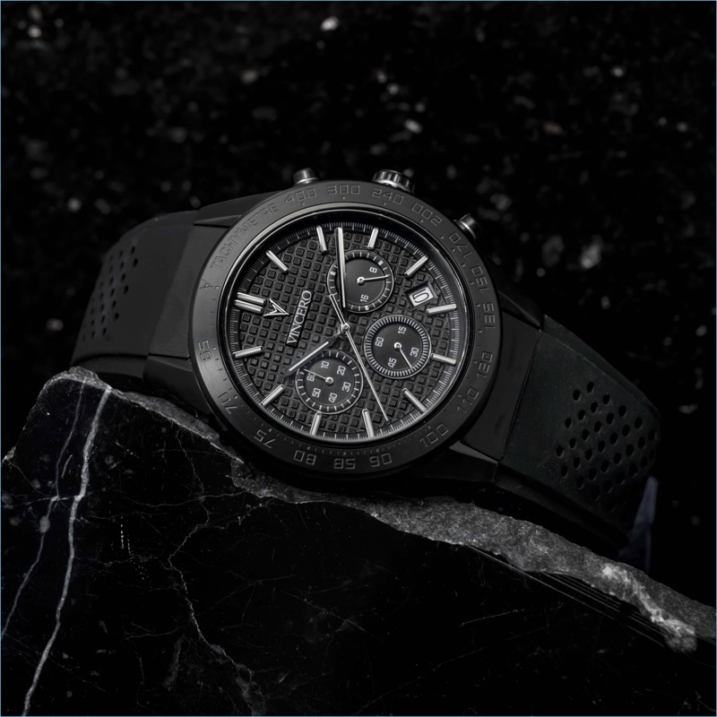 Vincero Black + Black The Rogue Watch