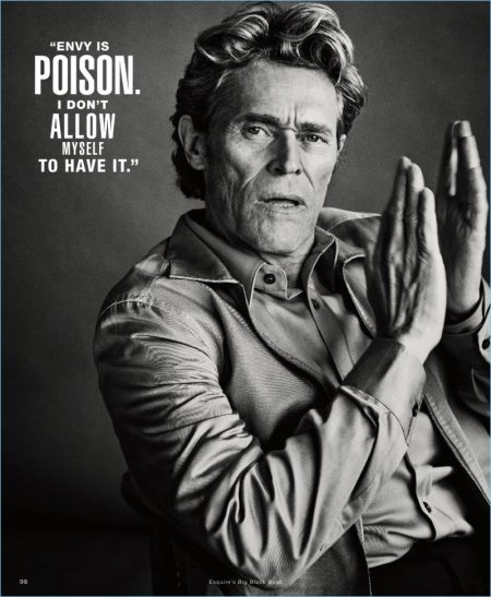 Willem Dafoe 2018 Esquire Big Black Book 006