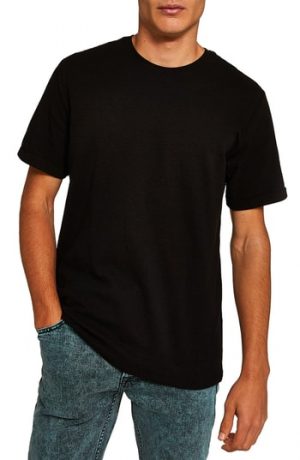 Men's Topman Ottoman Classic Fit T-Shirt, Size Large - Black Women's Topman Ottoman Classic Fit T-Shirt, Size Large - Black