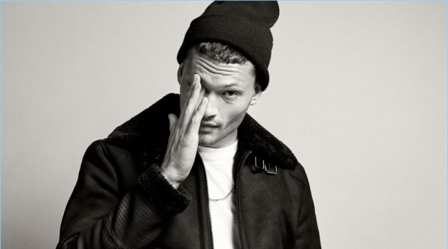 William Los, Rogier Bosschaart + More Model Menswear Staples for Zara William Los sports a shearling jacket from Zara Man.
