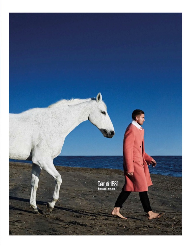 Horseman by the Sea: Adam Senn for GQ Taiwan