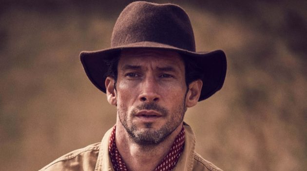 Alban Rassier in 'Country Roads' Alban wears hat Stetson, shirt Mango, and vintage scarf.