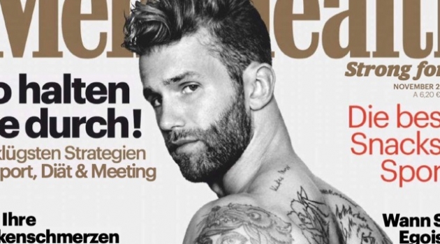 André Hamann Covers Men's Health Germany, Dons Rugged Styles Inside