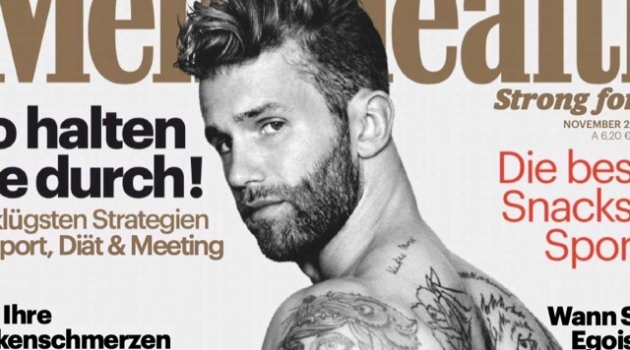 André Hamann Covers Men's Health Germany, Dons Rugged Styles Inside André Hamann Covers Men's Health Germany, Dons Rugged Styles Inside