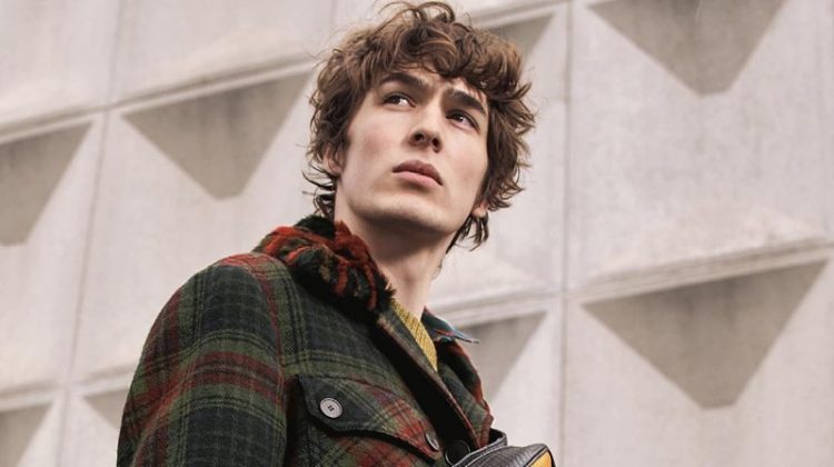 Dylan Fender stars in Bottega Veneta's cruise 2019 campaign.