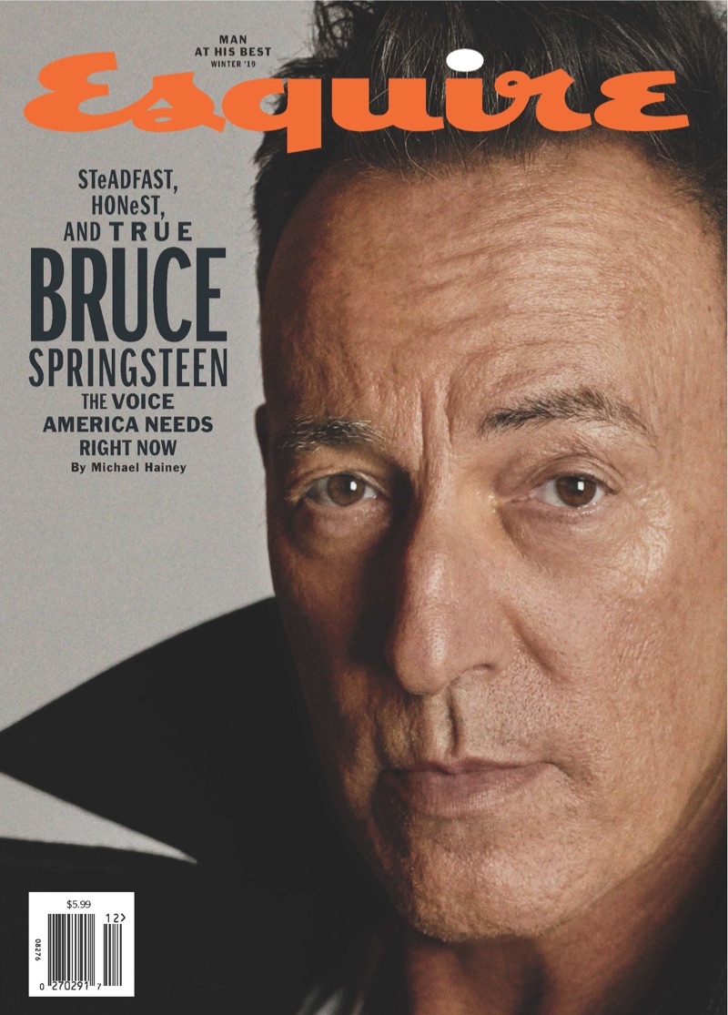 Bruce Springsteen covers the winter 2019 issue of Esquire. » Bruce Springsteen Covers Esquire, Talks 'Springsteen on Broadway' Bruce Springsteen covers the winter 2019 issue of Esquire.
