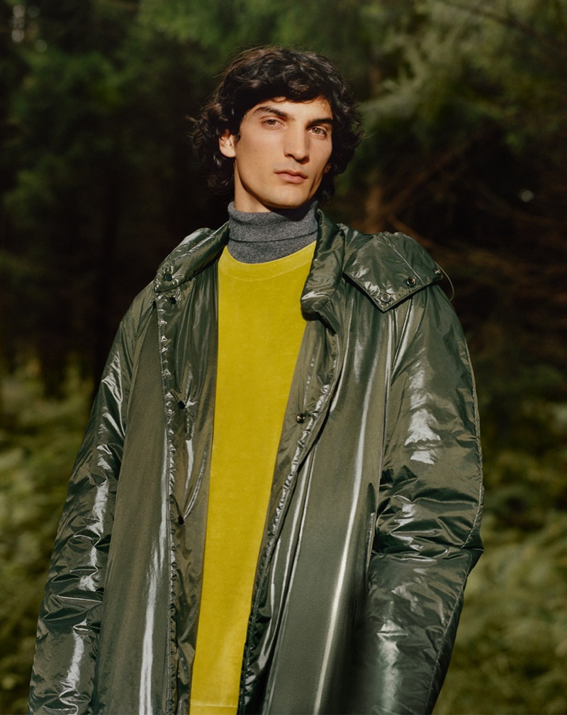 Luca Lemaire stars in COS' winter 2018 campaign.