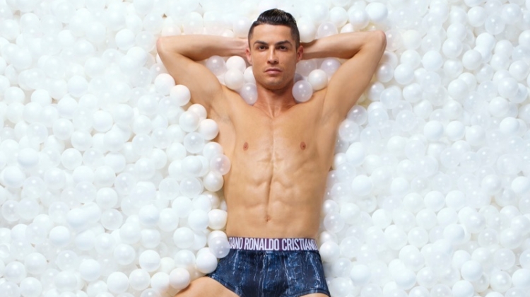 Cristiano Ronaldo fronts the CR7 underwear fall-winter 2018 campaign.