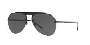 Dolce & Gabbana 34 Black Matte Pilot Sunglasses - dg2213 Dolce & Gabbana 34 Black Matte Pilot Sunglasses - dg2213