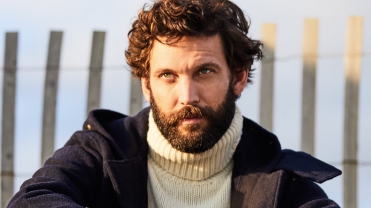 Pile It On: David Enrico Dons Rugged Style for East Dane