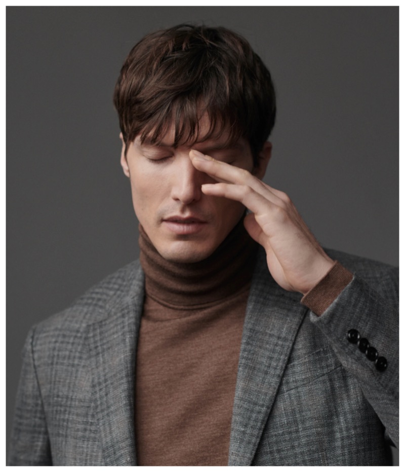 Connecting with Barneys New York, Michael Gandolfi wears Ermenegildo Zegna.