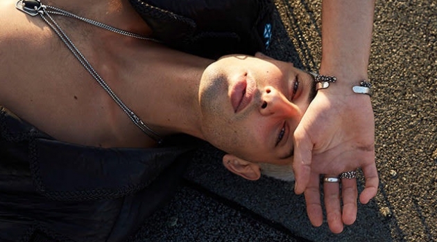Evan Leff Dons Ell Silver Milan Jewelry in Photo Series Evan Leff stars in a new series of photos.