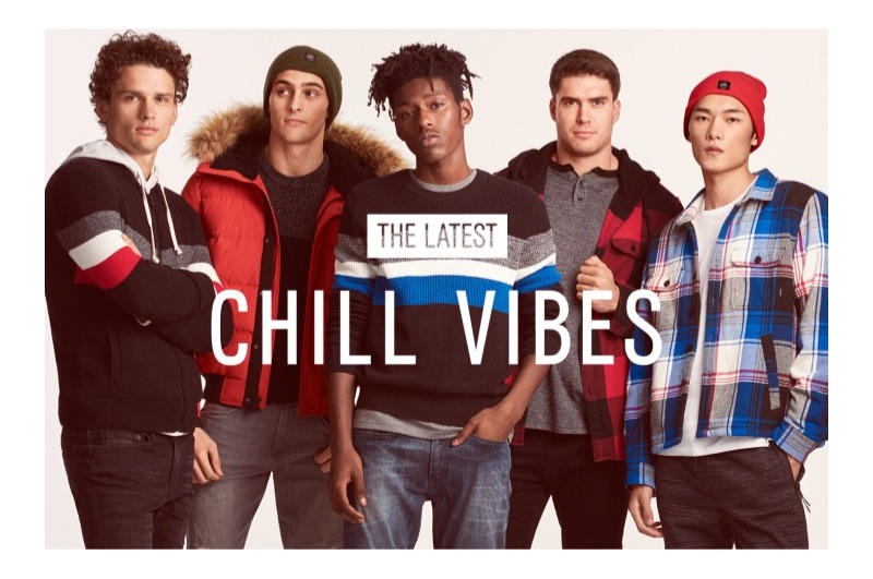 Express embraces chill vibes for its casual guide to the holidays.