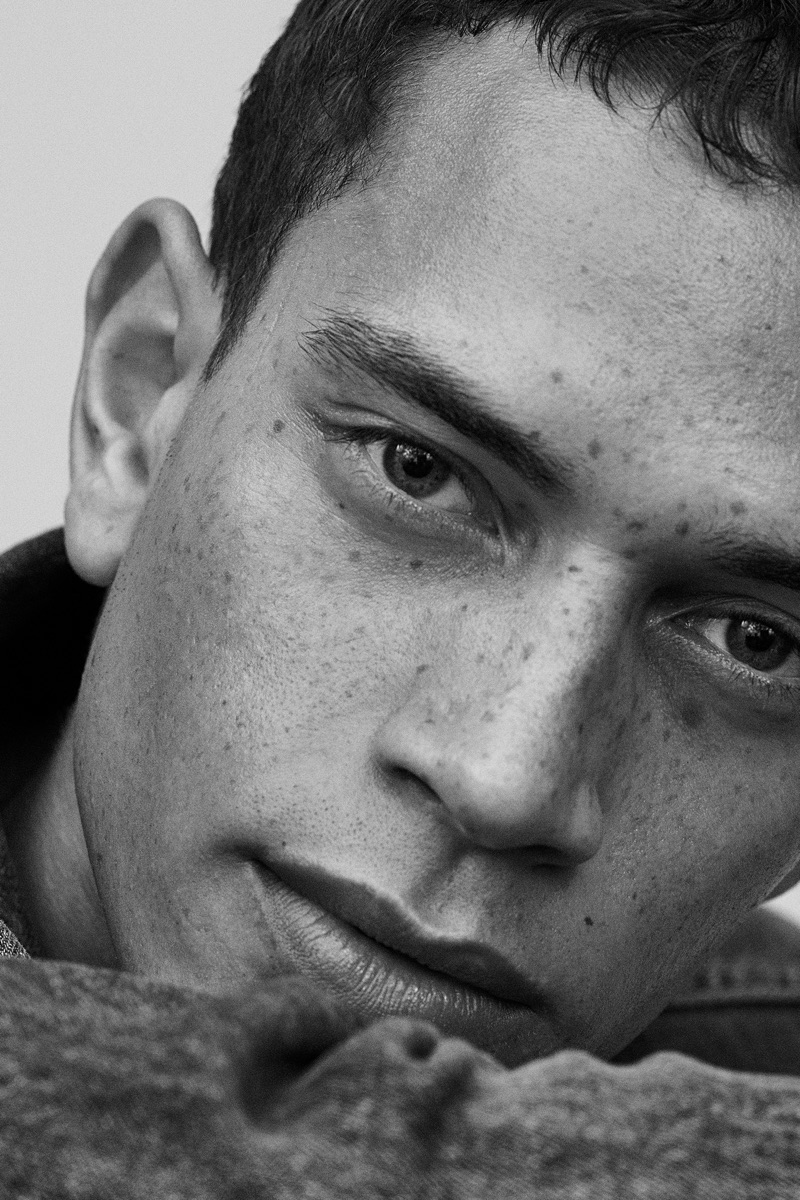 Model Raith Clarke is front and center for the FK Jeans campaign. » Filippa K Introduces FK Jeans with Campaign Model Raith Clarke is front and center for the FK Jeans campaign.