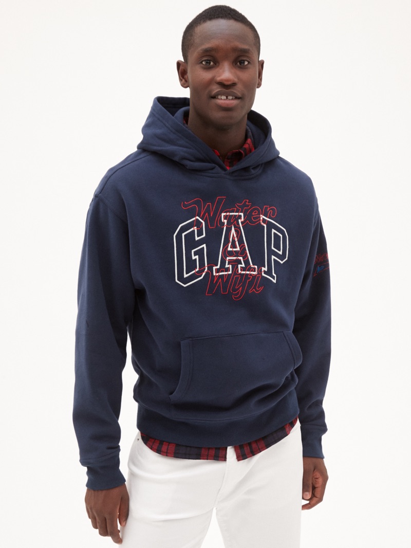 Gap + GQ No Vacancy Inn Pullover Hoodie