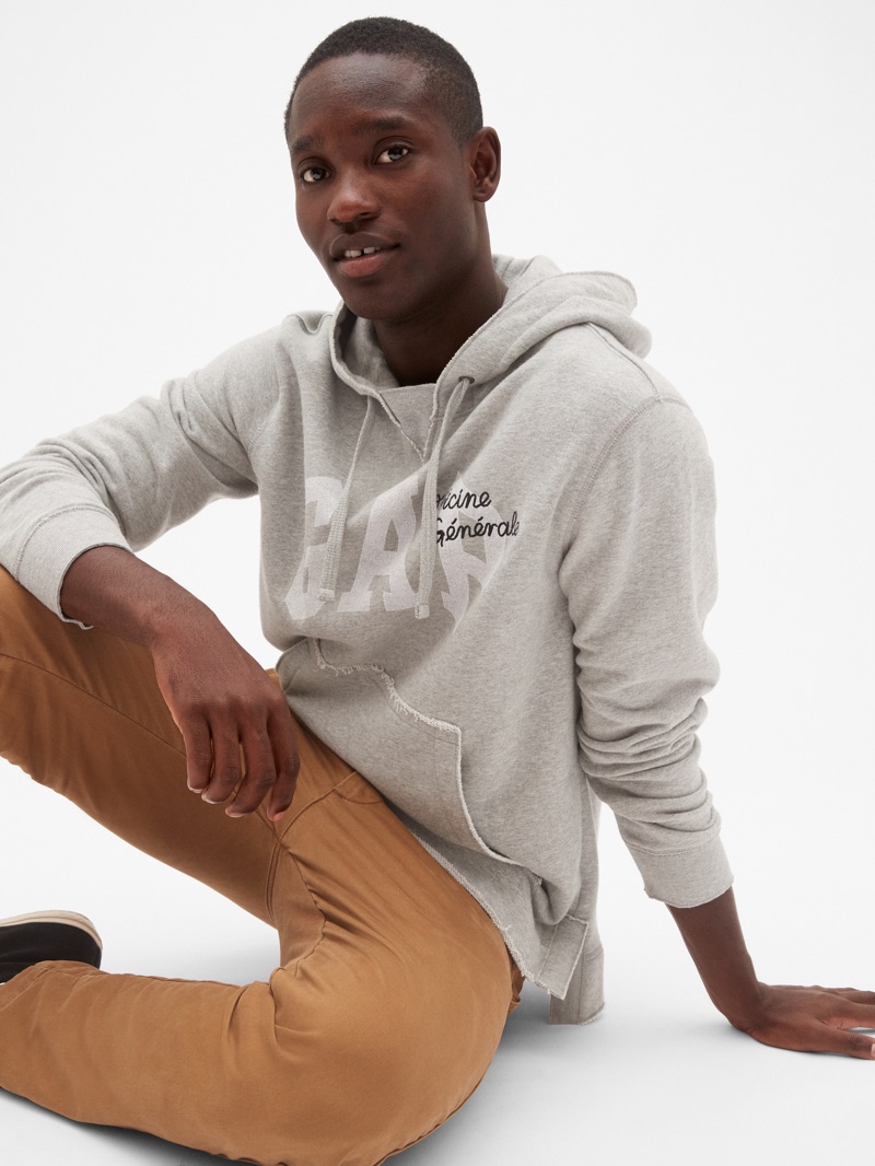 Gap + GQ Officine Generale Pullover Hoodie