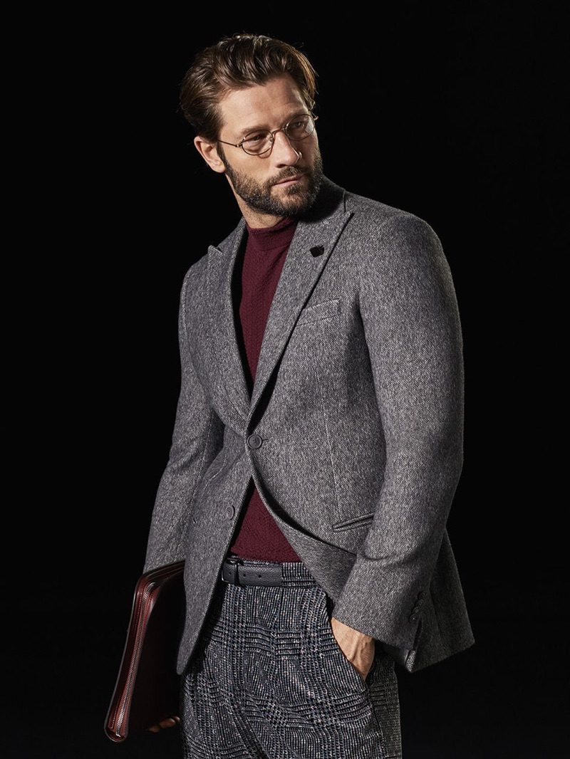 John Halls, Federico Novello & Andrea Zelletta Embrace Elegance in Giorgio Armani