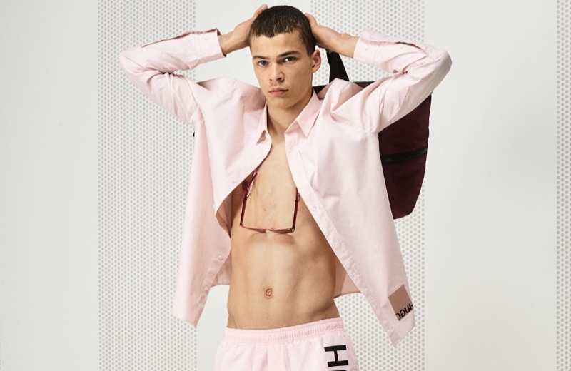HUGO Juxtaposes Sporty Style & Tailoring for Spring '19 Collection HUGO Juxtaposes Sporty Style & Tailoring for Spring '19 Collection