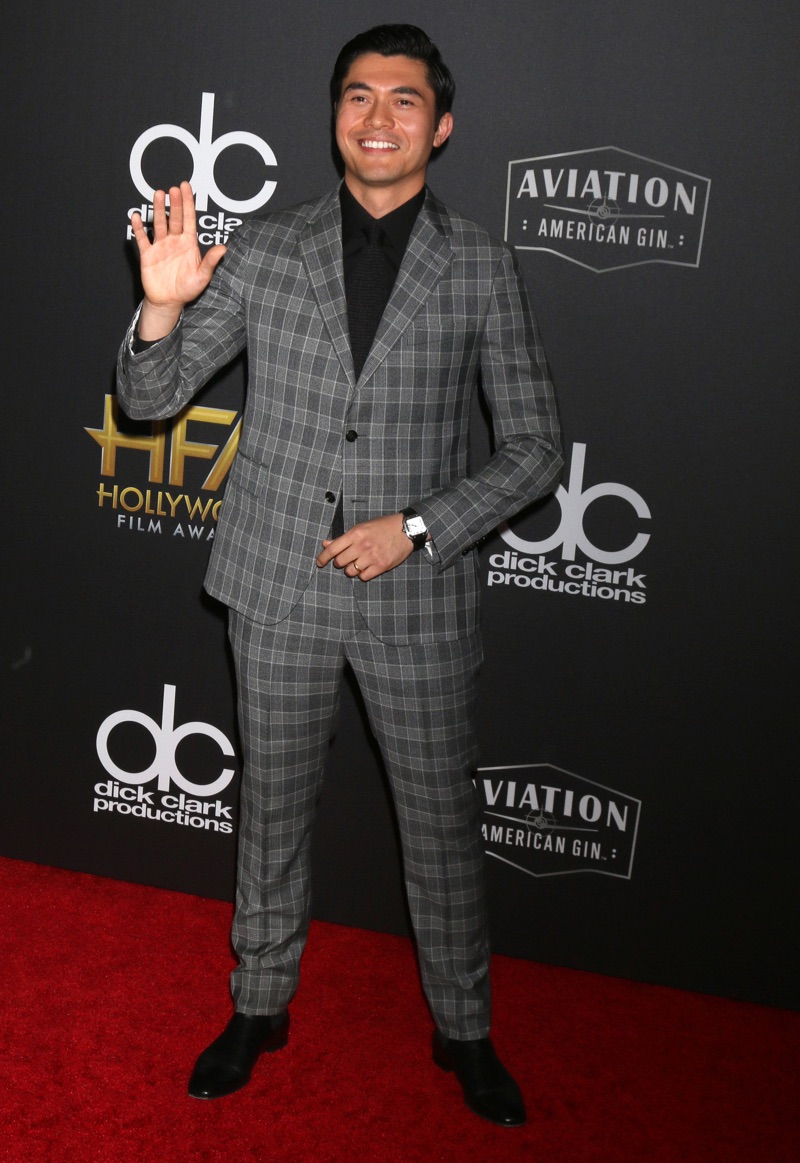 November 2018: Henry Golding at the Hollywood Film Awards 2018 at the Beverly Hilton Hotel on November 4, 2018 in Beverly Hills, CA.