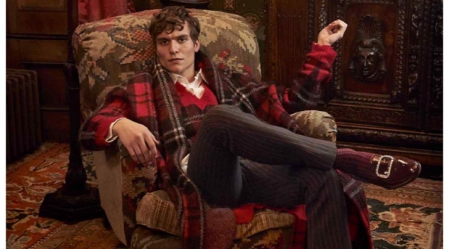 George Admiraal Dons Tartan Holiday Style for How to Spend It George Admiraal Dons Tartan Holiday Style for How to Spend It
