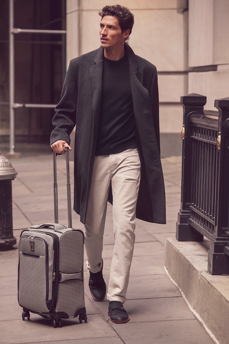 Model Ryan Kennedy appears in London Fog's fall-winter 2018 campaign.