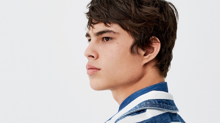 Louis Baines Rocks Denim Style for Pull & Bear