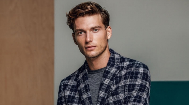 Nikola Jovanovic Dons Smart Gent Style from Lufian Fall '18 Collection Nikola Jovanovic Dons Smart Gent Style from Lufian Fall '18 Collection
