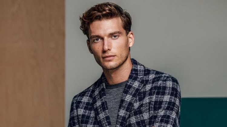 Nikola Jovanovic Dons Smart Gent Style from Lufian Fall ’18 Collection