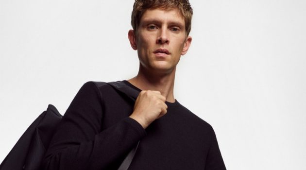 Mathias Lauridsen Sports Marc O'Polo Black Fashion Week Collection Marc O'Polo enlists Mathias Lauridsen to model its Black Fashion Week capsule collection.