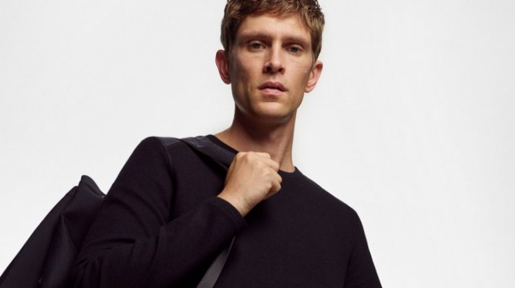 Marc O'Polo enlists Mathias Lauridsen to model its Black Fashion Week capsule collection.