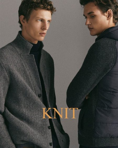 Tim Schuhmacher & Jegor Venned Inspire in Massimo Dutti Holiday '18 Gift Guide