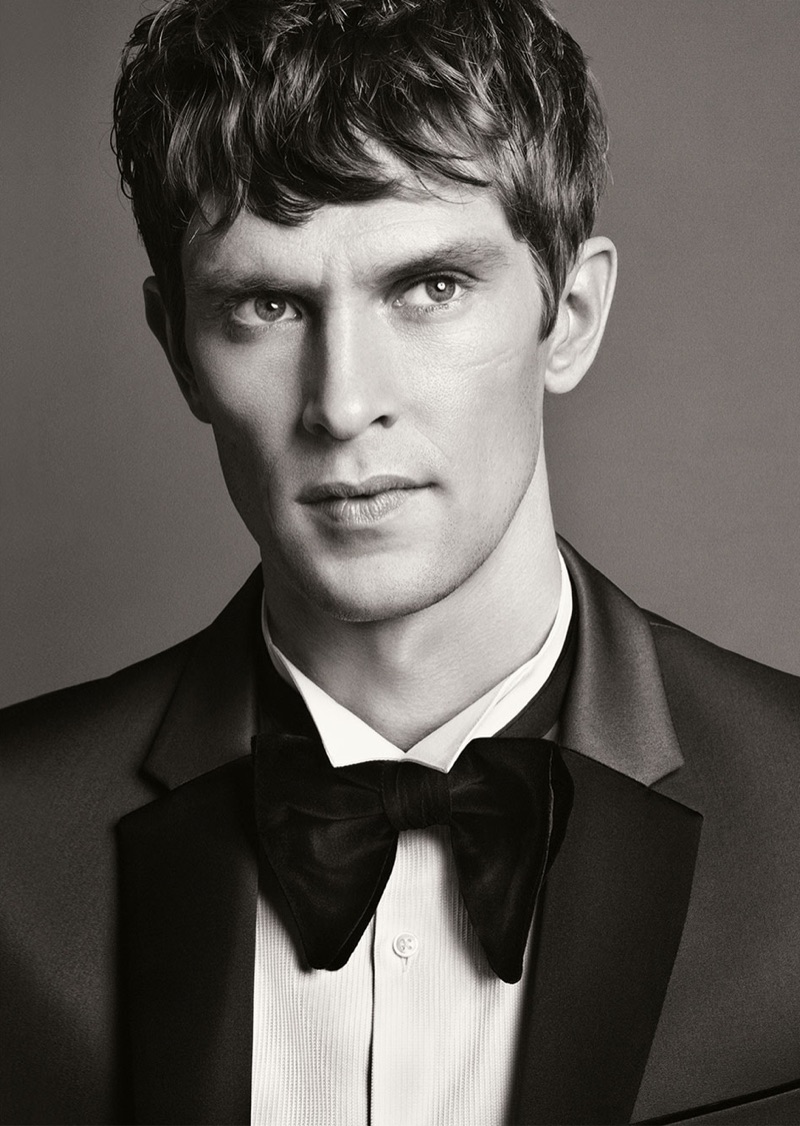 Simply inspiring, Mathias Lauridsen sports formalwear from Zara Man.