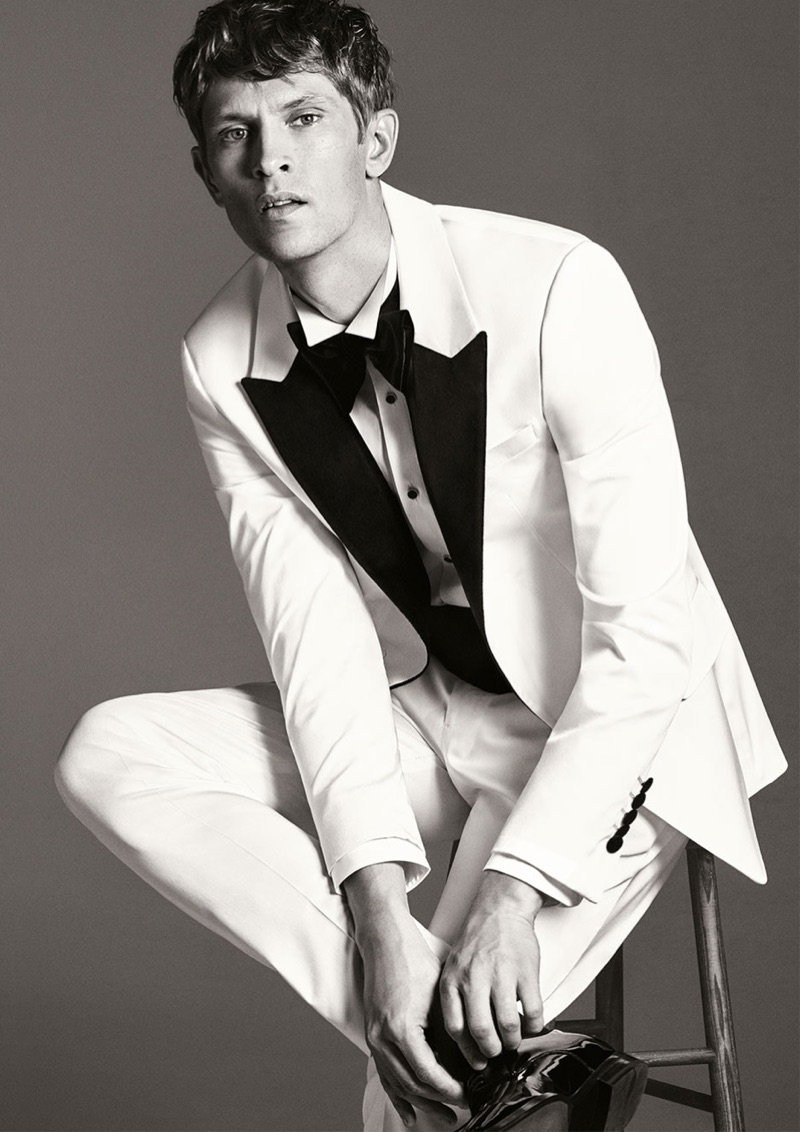 zara mens white suit