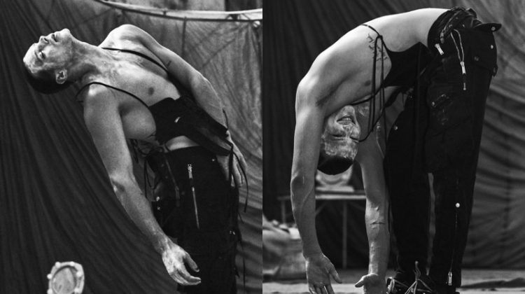 Matthew Noszka Provokes with Edgy Man About Town Cover Story