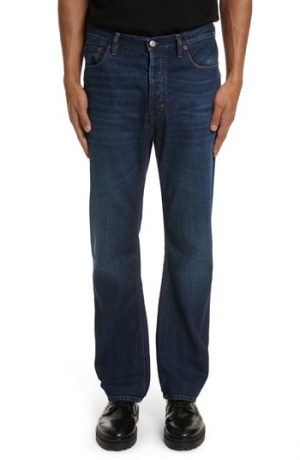 Men's Acne Studios Land Classic Straight Leg Jeans, Size 33 - Blue Men's Acne Studios Land Classic Straight Leg Jeans, Size 33 - Blue