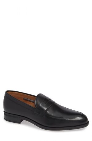 Men's Vince Camuto Iggi Penny Loafer, Size 8 M - Black Men's Vince Camuto Iggi Penny Loafer, Size 8 M - Black