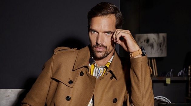 Michael Gstoettner Covers Style Up Your Life, Dons Dashing Fall Style Michael Gstoettner Covers Style Up Your Life, Dons Dashing Fall Style