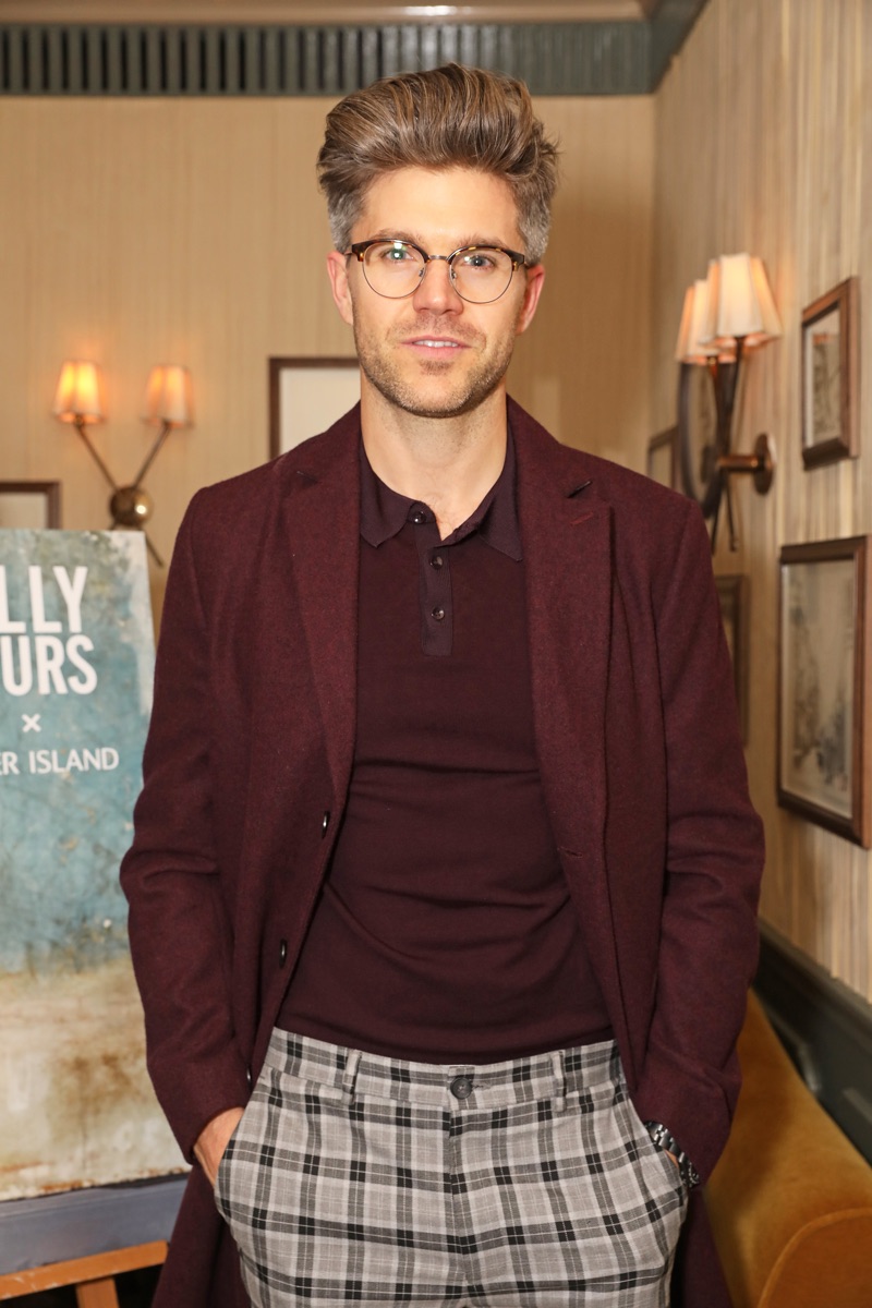 Darren Kennedy makes an appearance at Olly Murs' River Island dinner.