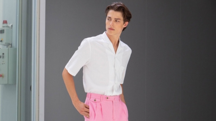 Brodie Scott Embraces Smart Style in PT01 Pantaloni Torino Spring ’19 Collection