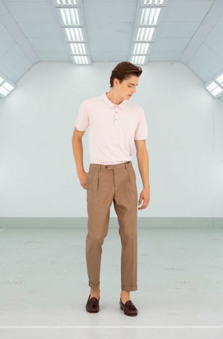 Brodie Scott Embraces Smart Style in PT01 Pantaloni Torino Spring '19 Collection