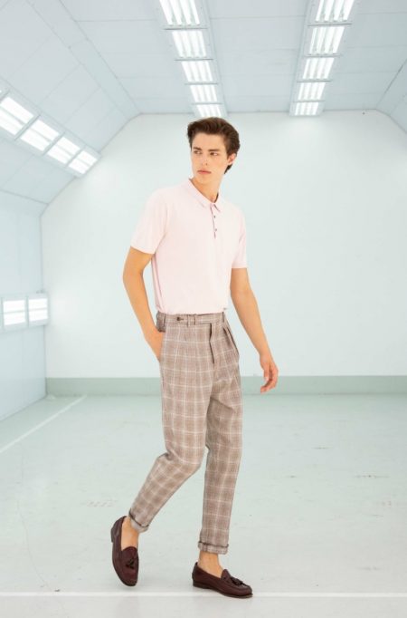 Brodie Scott Embraces Smart Style in PT01 Pantaloni Torino Spring '19 Collection