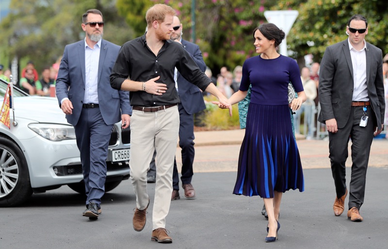 Photographed out and about, Prince Harry, Duke of Sussex and Meghan, Duchess of Sussex continue their tour of New Zealand.