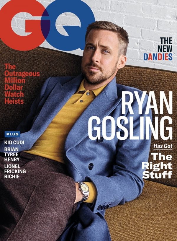 Ryan Gosling 2018 GQ Cover Shoot