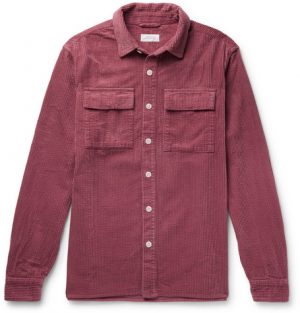 Saturdays NYC - Magnus Cotton-Corduroy Shirt - Men - Plum Saturdays NYC - Magnus Cotton-Corduroy Shirt - Plum