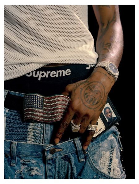 Travis Scott Appears in L'Officiel Hommes Italia Sporting Supreme