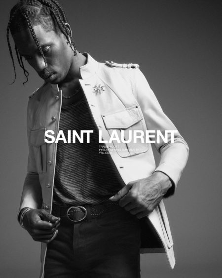 Travis Scott Saint Laurent Spring 2019 Campaign 002