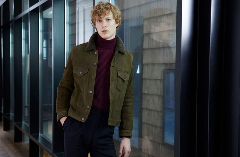 Dutch model Sven de Vries stars in Valstar's fall-winter 2018 campaign.