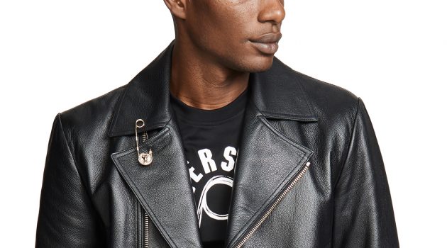East Dane Cyber Monday Sale: Take Extra 30% Off Sale Versus Versace Leather Moto Jacket